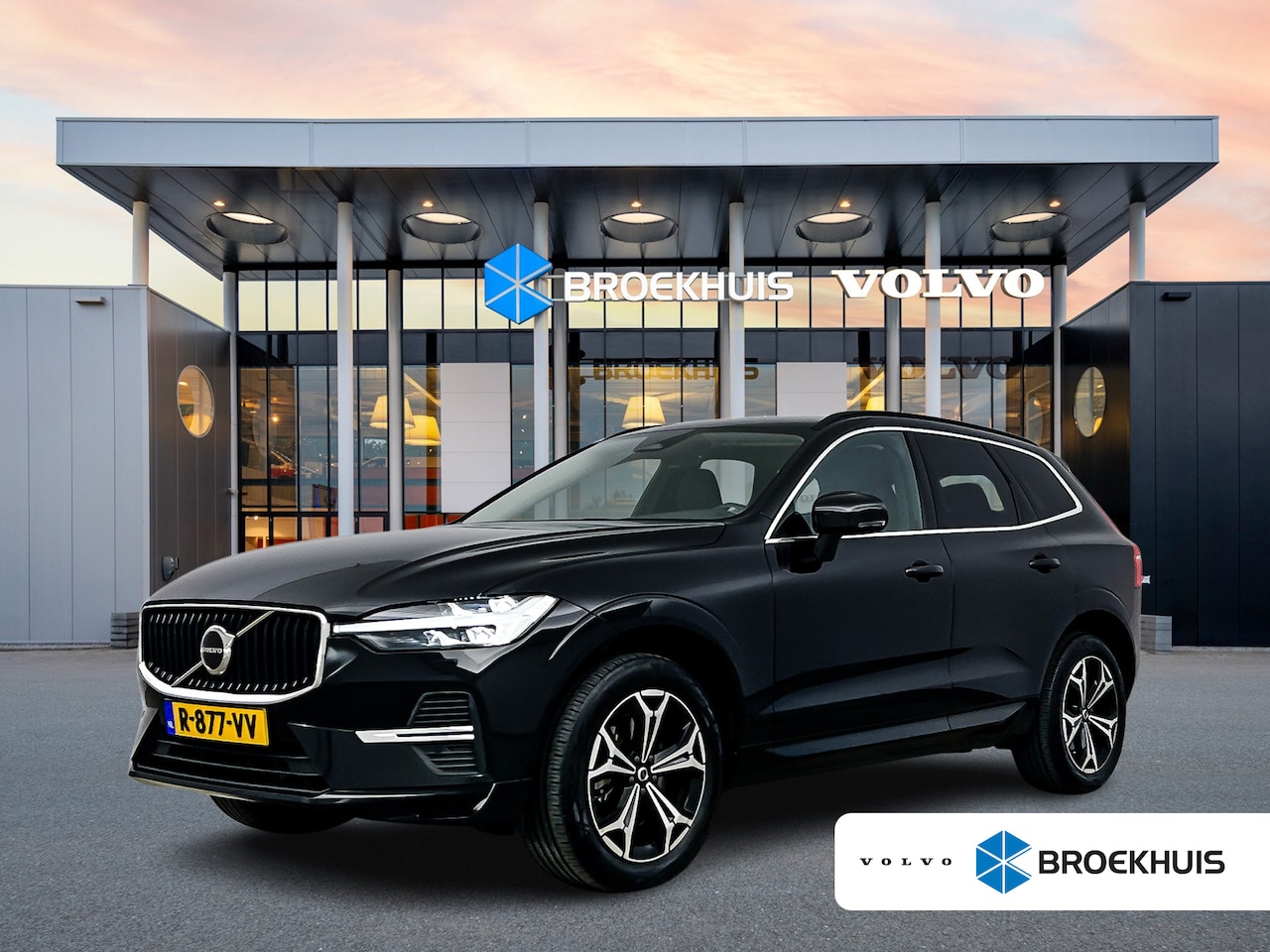 Volvo XC60 - B5 Inscription | 19" | Elektr. verst. Stoelen | Trekhaak | Parkeercamera | Adaptieve Cruis - AutoWereld.nl