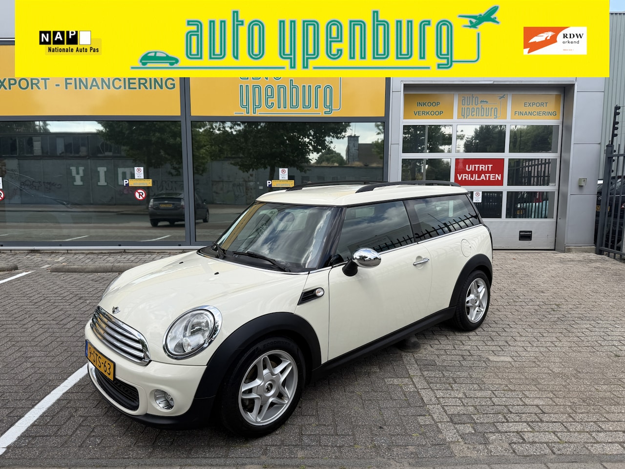MINI Clubman - 1.6 One Holland Street * Navi * Leder / Stof * Cruise Control * - AutoWereld.nl