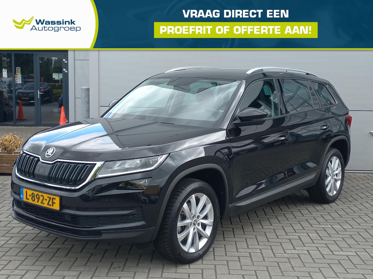 Skoda Kodiaq - 1.5 TSI 150pk Automaat Business Edition | Climate control | Navigatie | Camera | NL-auto - AutoWereld.nl