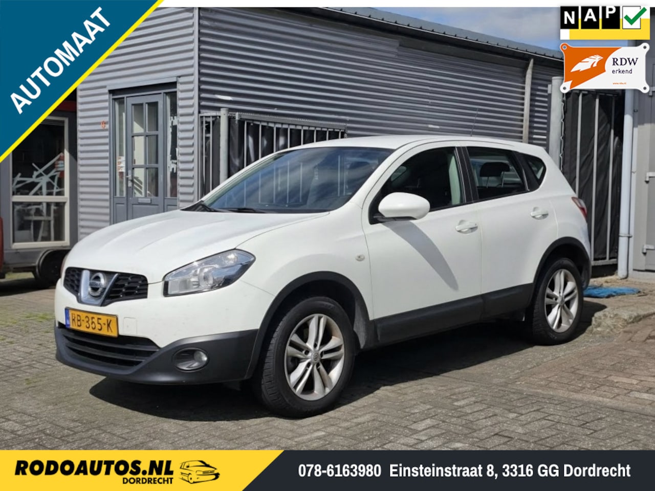 Nissan Qashqai - 1.6 Acenta Automaat VERSN BAK DEFECT! - AutoWereld.nl