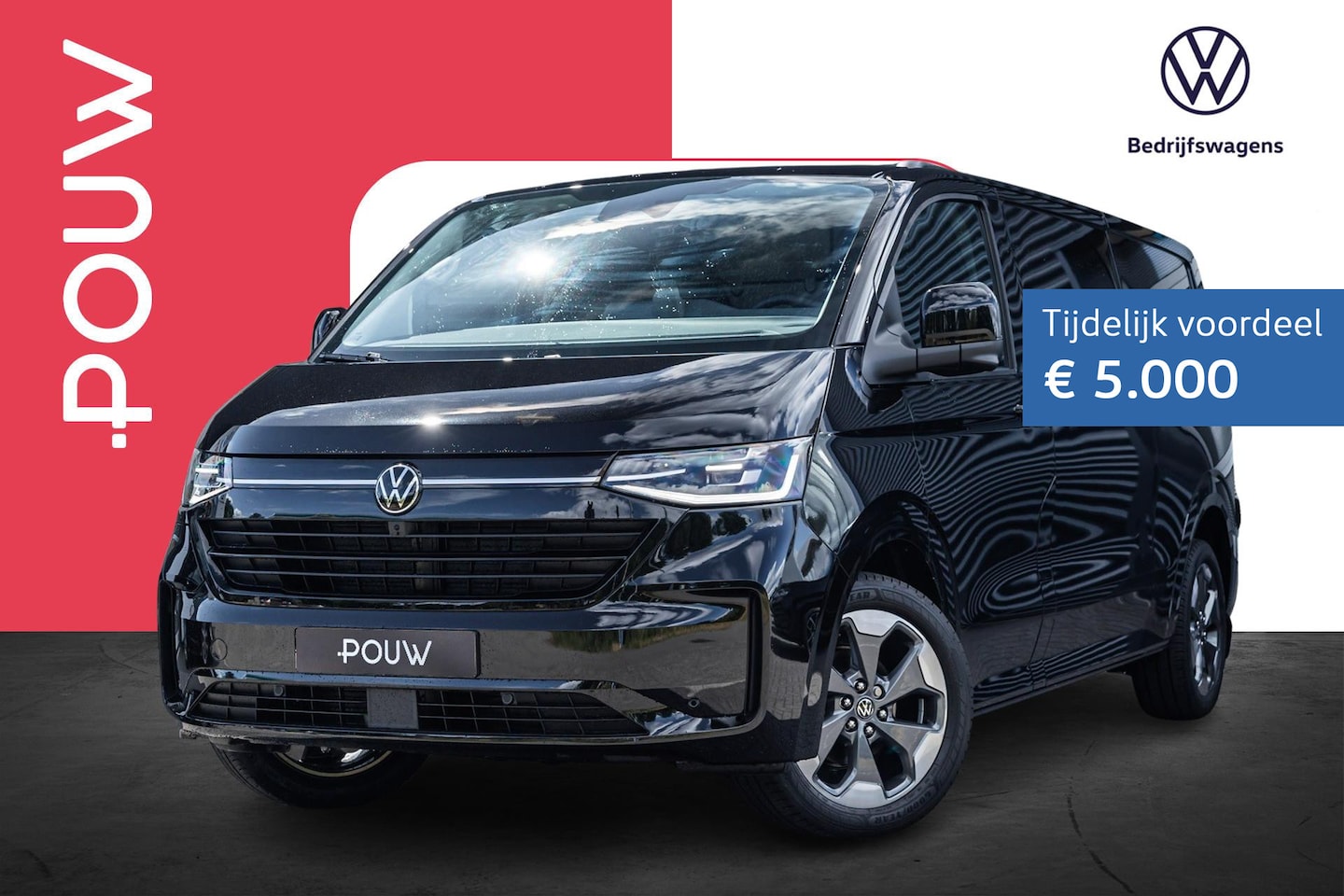 Volkswagen Transporter - 2.5 eHybrid 233pk AUT L2H1 32 Bulli | LMV 19'' | Trekhaak Elek. Uitklapbaar - AutoWereld.nl