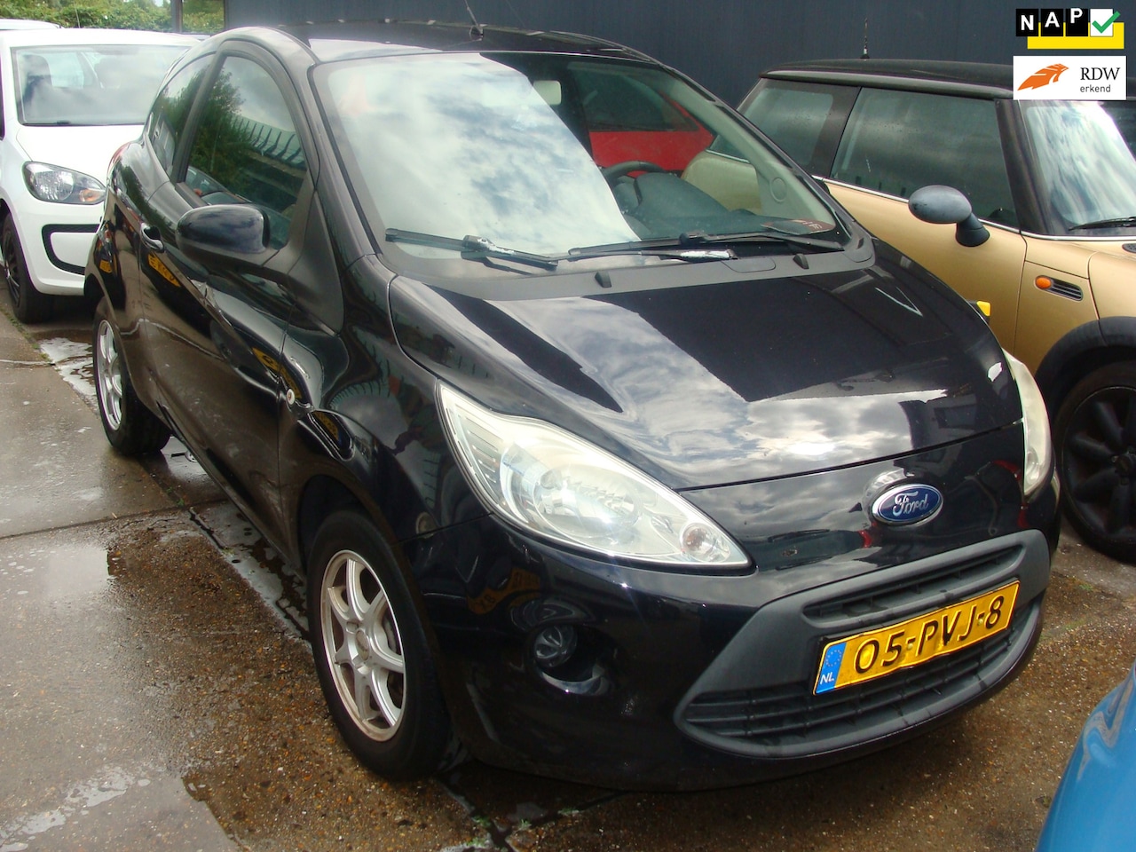 Ford Ka - 1.2 Comfort start/stop airco elek pak nap apk - AutoWereld.nl