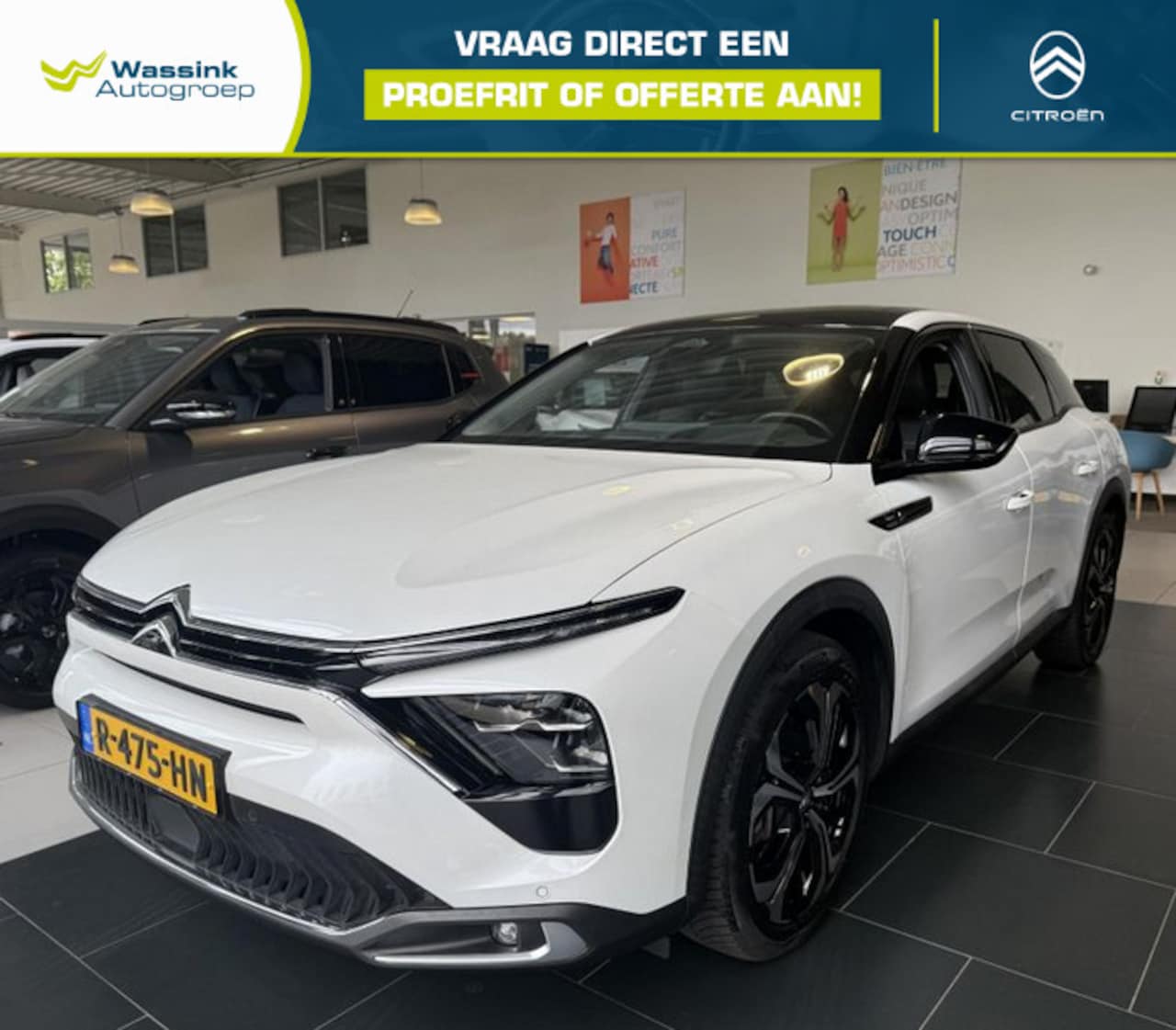 Citroën C5 X - 1.6 Plug-in Hybrid 225 Shine | Automaat | Achteruitrij Camera | Stoelverwarming | Adaptiev - AutoWereld.nl