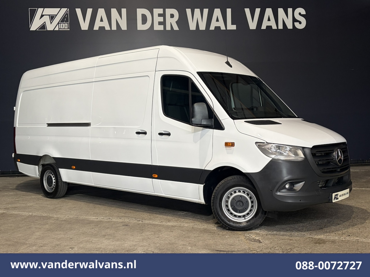 Mercedes-Benz Sprinter - 315 CDI 170pk L3H2 Euro6 Airco | 360 Graden Camera | Navigatie | Apple Carplay | Chauffeur - AutoWereld.nl