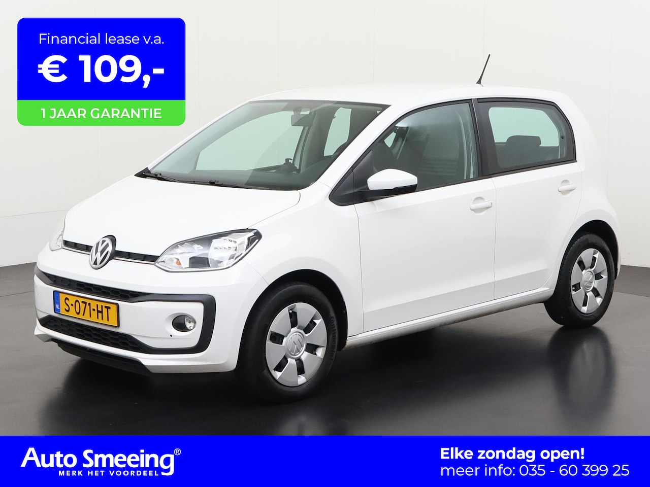 Volkswagen Up! - 1.0 BMT move up! | Stoelverwarming | Parkeersensor | Zondag Open! - AutoWereld.nl