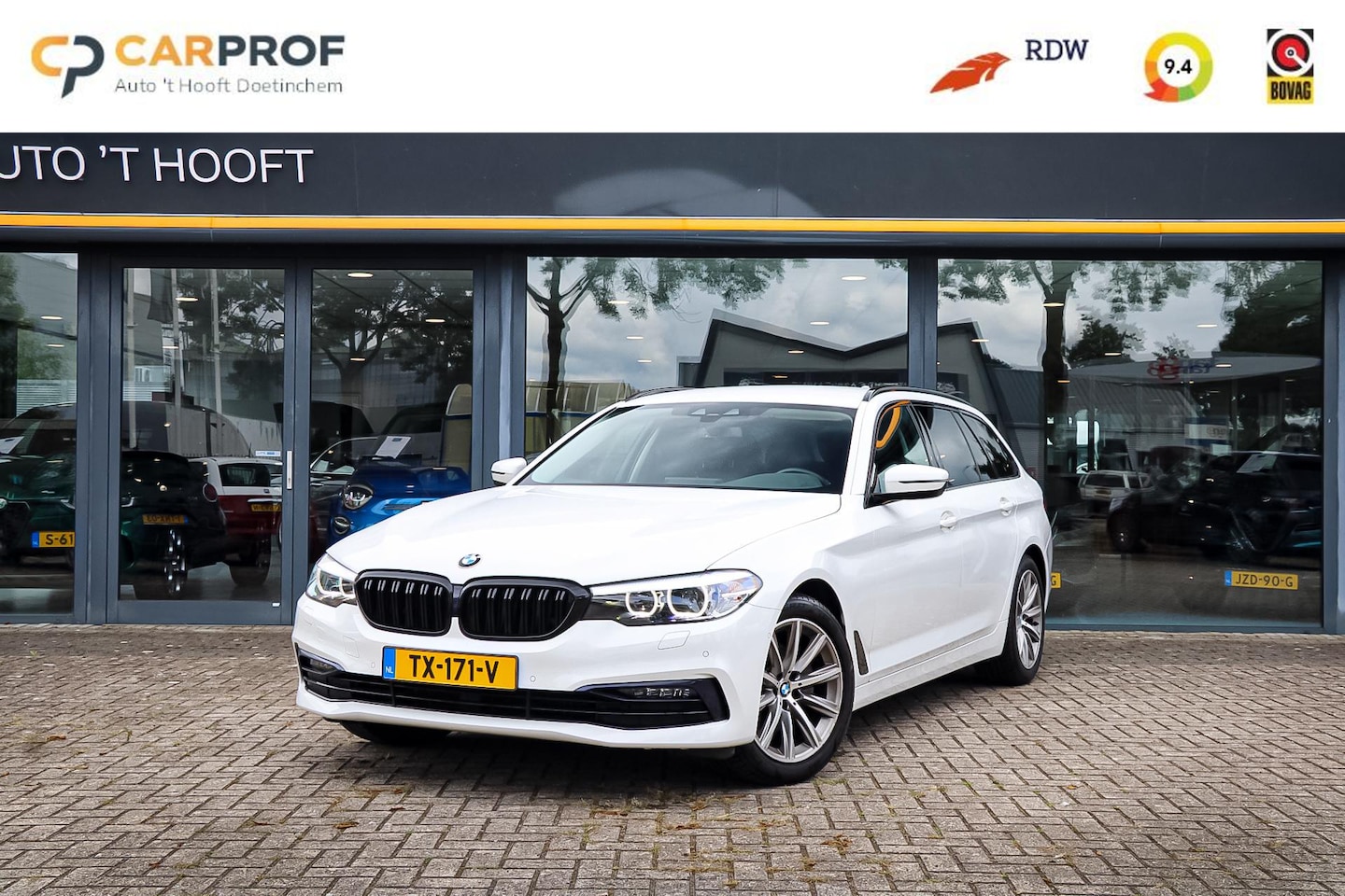 BMW 5-serie Touring - 520i High Executive TREKHAAK / STOEL + STUURVERW. / LED - AutoWereld.nl
