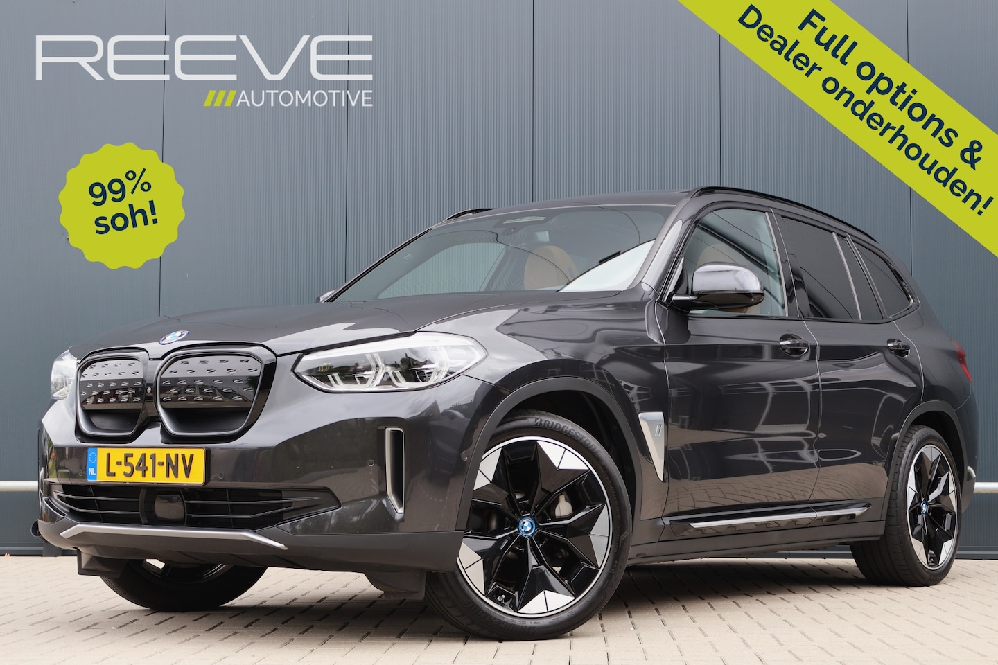 BMW iX3 - High Executive 80 kWh 99% soh! | Trekhaak | 360 Camera | HUD | Pano | Adaptive Cruise | Ha - AutoWereld.nl