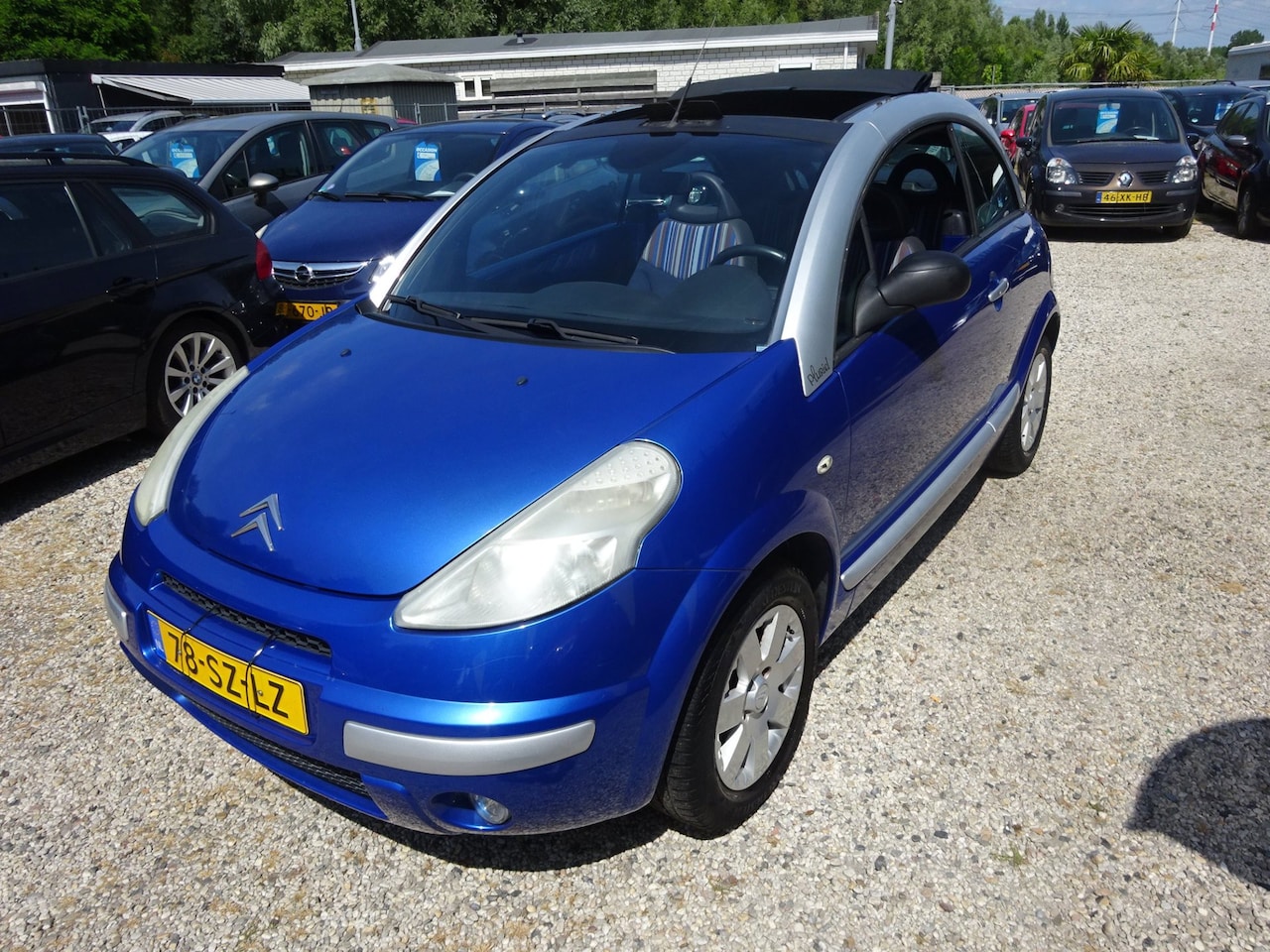 Citroën C3 Pluriel - 1.6i-16V Caractère automaat airco 94146 km - AutoWereld.nl