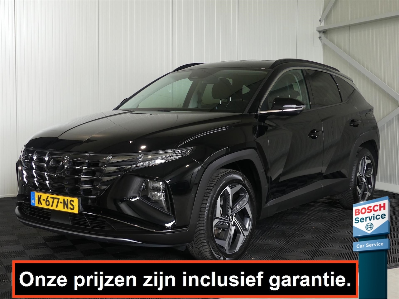 Hyundai Tucson - 1.6 T-GDi HEV 230PK PREMIUM LEER/EL.VOORSTOELEN/360°CAMERA/STOELVENTILATIE - AutoWereld.nl