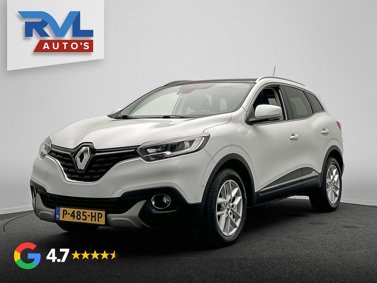 Renault Kadjar - 1.2 TCe Intens | Trekhaak | Stoelverwarming | Panoramadak | Keyless | Climate/Control | Na - AutoWereld.nl