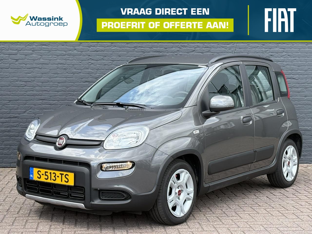 Fiat Panda - 1.0 Hybrid City Life | Bluetooth | Lage kilometerstand | Airco | DAB | - AutoWereld.nl