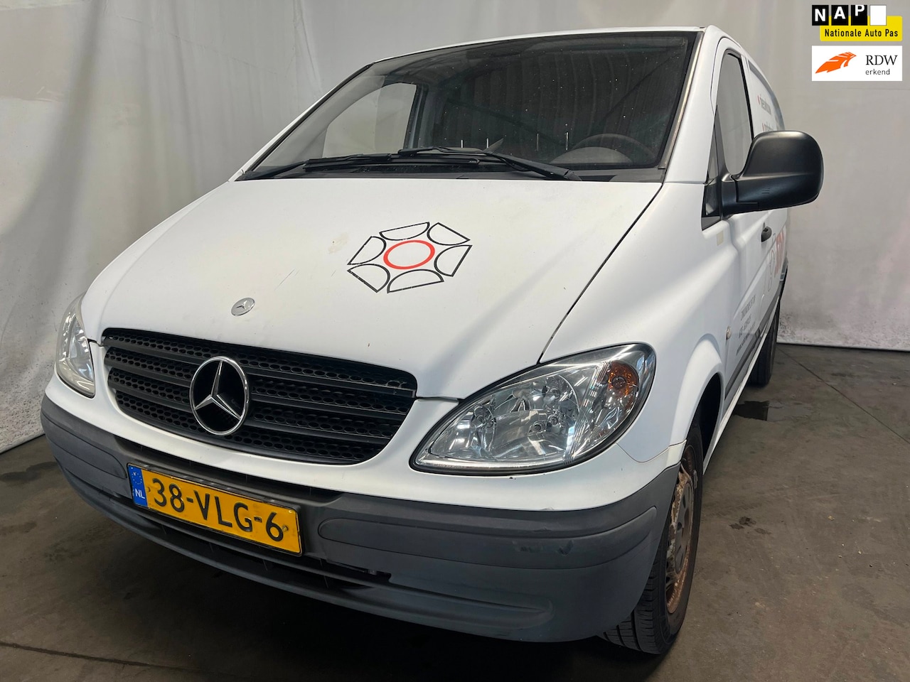 Mercedes-Benz Vito - 109 CDI 320 Lang HD Amigo - Motormanagement Brandt - Schade - AutoWereld.nl