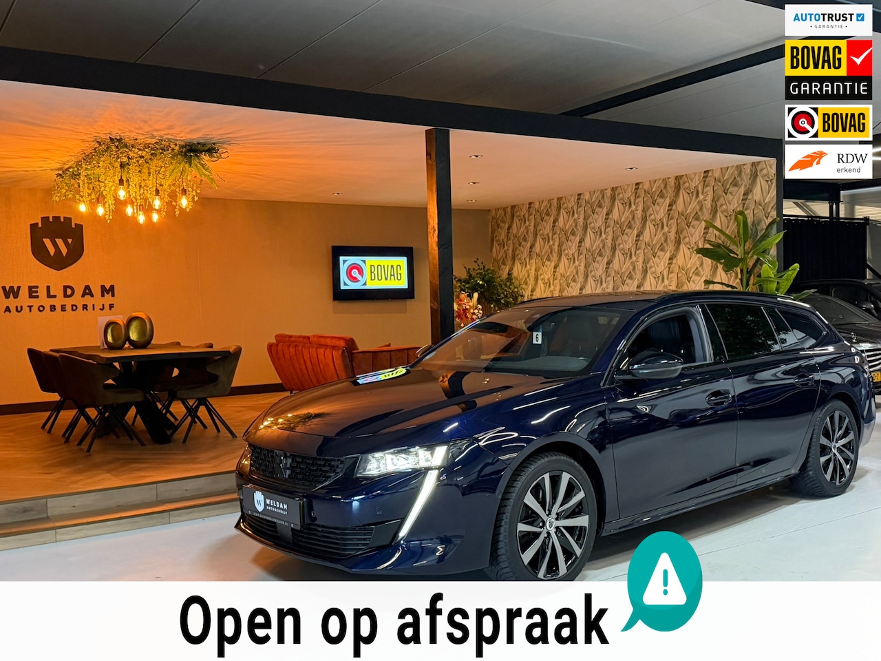 Peugeot 508 SW - 1.6 PureTech GT|Trekhaak|Speciale Kleur|360 Camera|Massage Stoelen|Memory|Focal Audio|Nigh - AutoWereld.nl