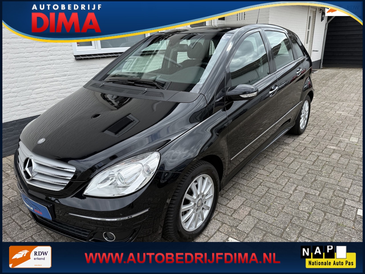 Mercedes-Benz B-klasse - 170/ Airco/ Cruise Control/ Afnb Trekhaak/ PDC/ Stoelverwarming - AutoWereld.nl