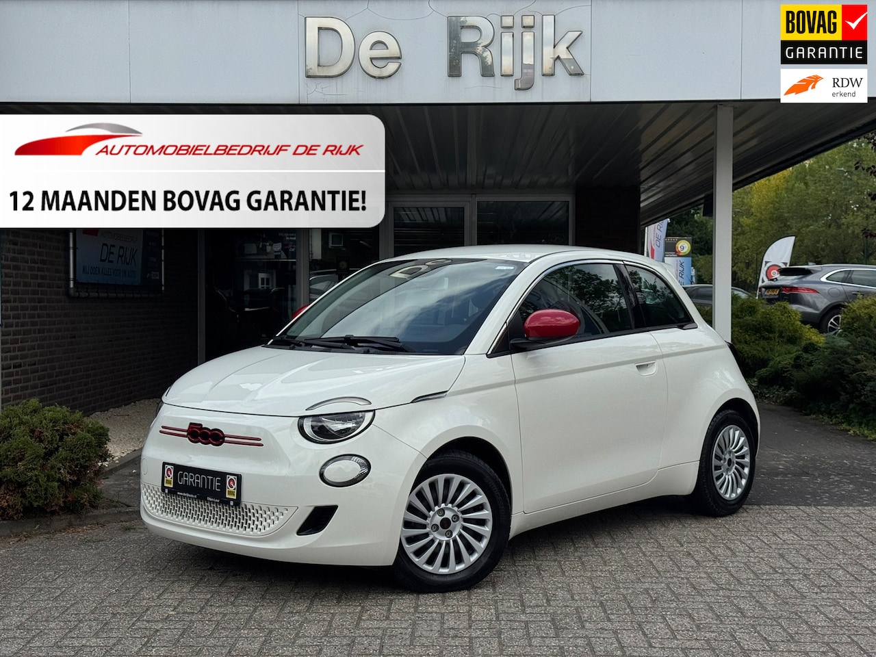 Fiat 500e - 24kWh RED | Navi, Cruise, Climate, Lane Assist | - AutoWereld.nl