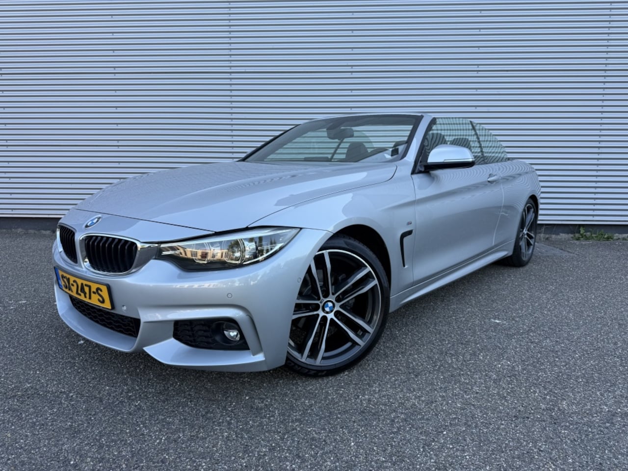 BMW 4-serie Cabrio - 420i High Exec. M-sport Facelift NAP Dealer OH H&K HUD Leer 19" - AutoWereld.nl