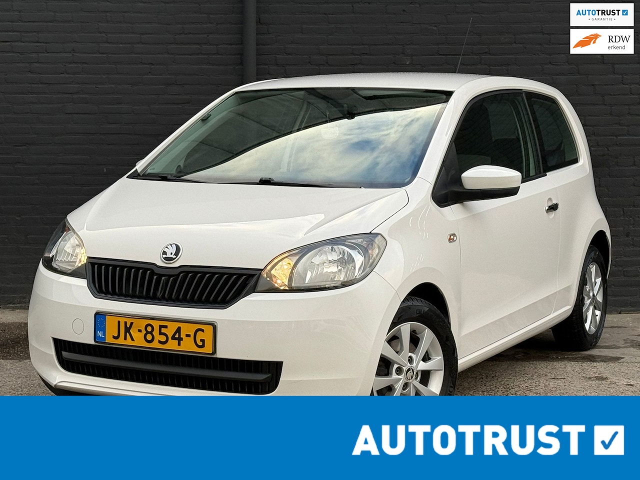 Skoda Citigo - 1.0 Easy AIRCO|NAP|166204KM|NWE APK|NETTE AUTO - AutoWereld.nl
