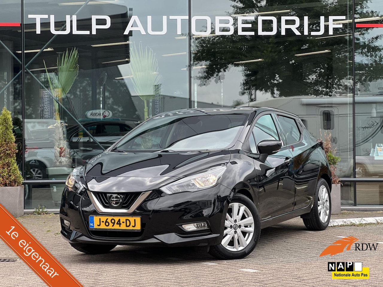 Nissan Micra - 1.0 IG-T N-Connecta Airco Cruise NLauto NAP - AutoWereld.nl