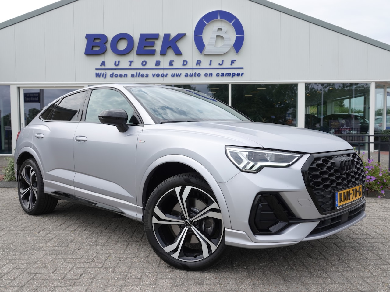 Audi Q3 Sportback - 45 TFSI e 245PK S-LINE LEER | NAVI | DODE HOEK | ACC | STOELVERW. - AutoWereld.nl