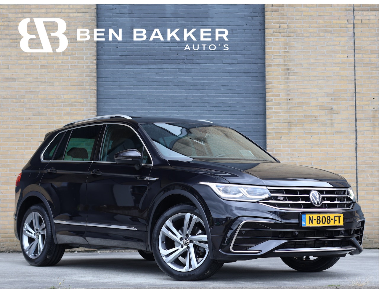 Volkswagen Tiguan - 1.4 TSI 150PK R-Line Pano | IQ.Light | HUD | Leder | Memory | Carplay - AutoWereld.nl