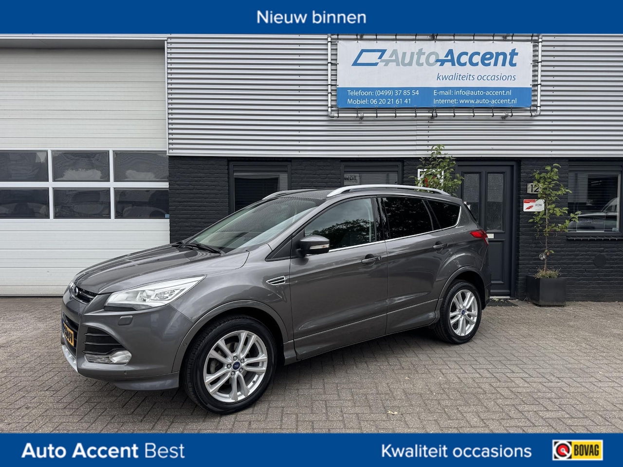 Ford Kuga - 1.6 Titanium Plus Klima/Navi/Trekhaak/156dkm... - AutoWereld.nl