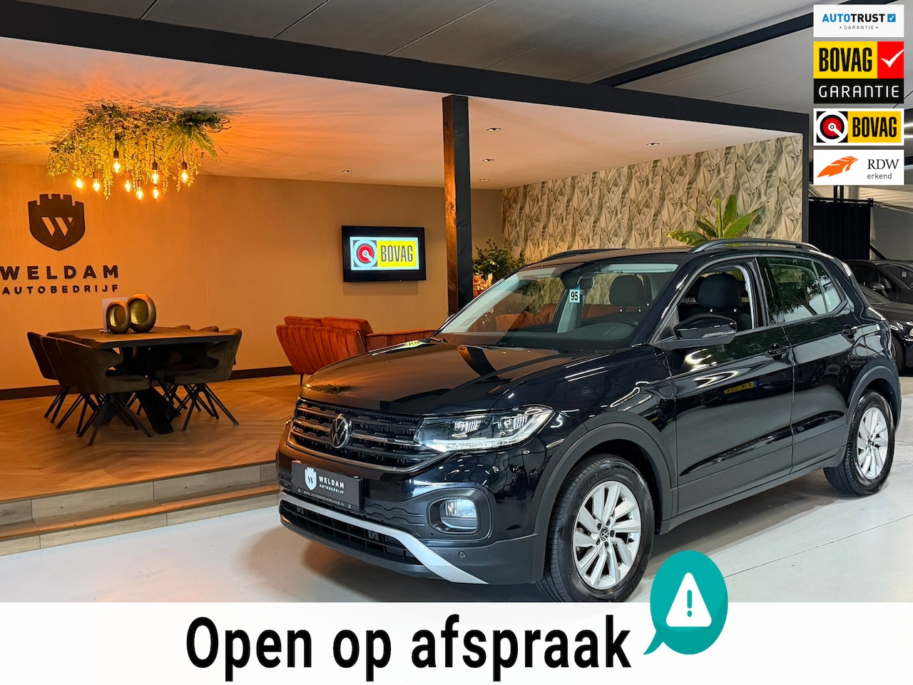 Volkswagen T-Cross - 1.0 TSI Style | Automaat | Digitale Cockpit | CarPlay | Stoelverwarming | Trekhaak | LED | - AutoWereld.nl