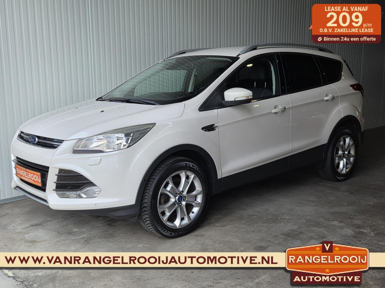 Ford Kuga - 1.5 Titanium 1.5 Titanium, trekhaak, winterpakket, 1e eig., dealer oh, 18" lmv - AutoWereld.nl