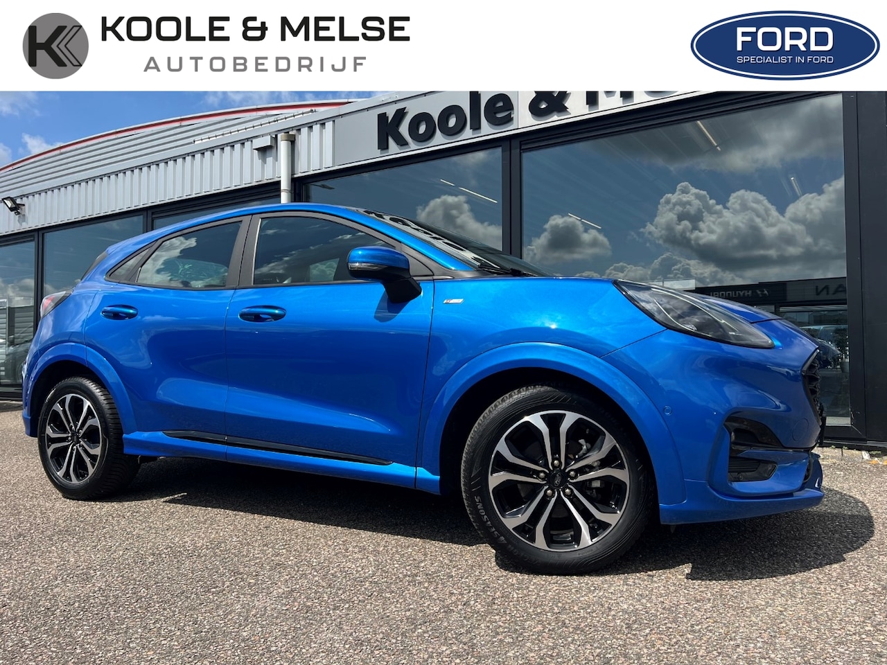 Ford Puma - 1.0i Ecoboost Hybrid 125pk Automaat ST-Line, Airco, Carplay - AutoWereld.nl