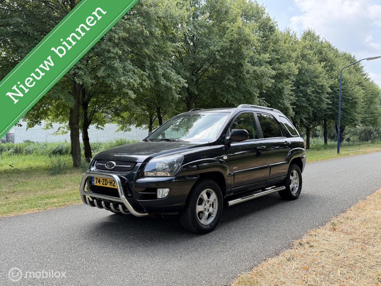 Kia Sportage - 2.7 V6 X-ception 4WD*AUTOMAAT*LEDER*CRUISE*APK - AutoWereld.nl