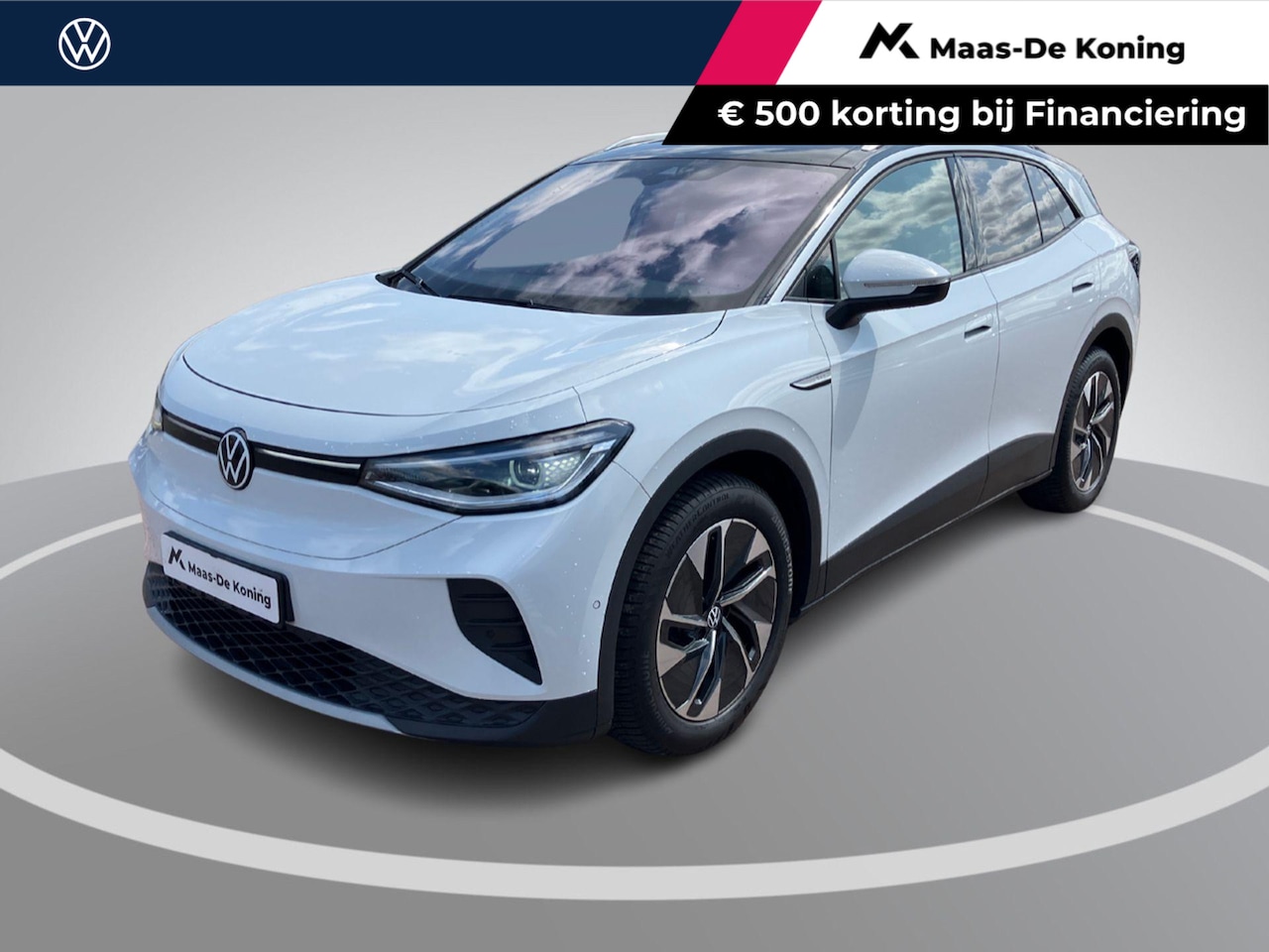 Volkswagen ID.4 - Pure 52 kWh 170PK · SOH 92.3% · Panoramadak · Apple/Android Car Play · Camera + Parkeersen - AutoWereld.nl