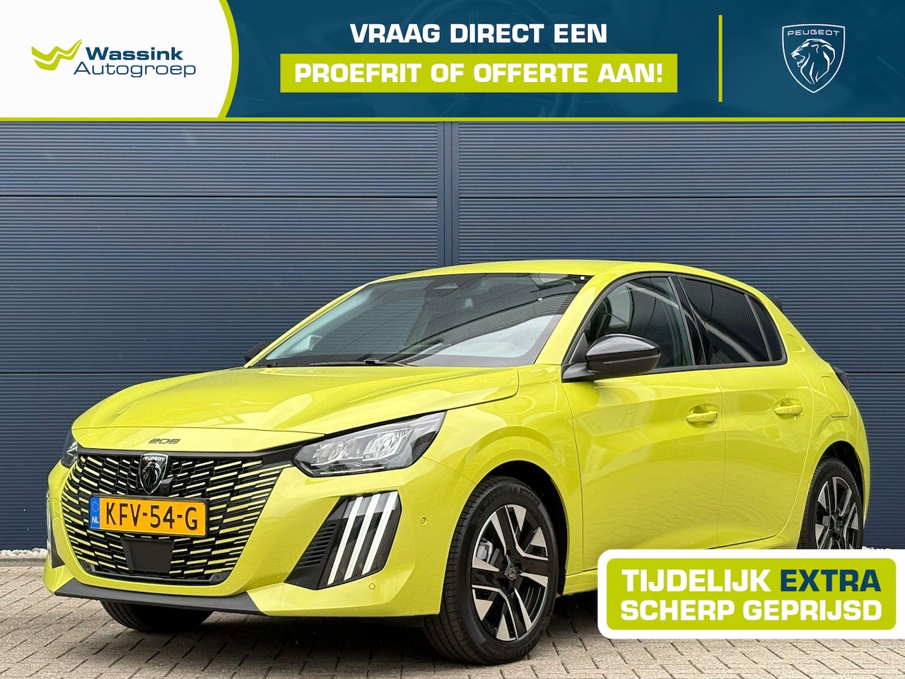 Peugeot 208 - 1.2 Hybrid 110 e-DCS6 Allure | Navigatie | Climate Control | Vision & Navigation Pack | Vo - AutoWereld.nl