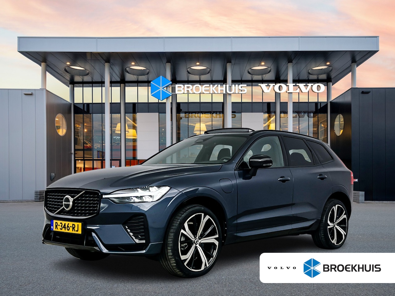 Volvo XC60 - T6 Recharge Plus Dark | 21" | Panoramadak | Elektr. verst. Stoelen | Adaptieve Cruise | BL - AutoWereld.nl