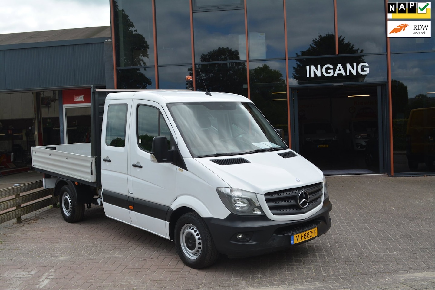 Mercedes-Benz Sprinter - 313 2.2 CDI 366 pick-up, dubbele cabine, DC - AutoWereld.nl