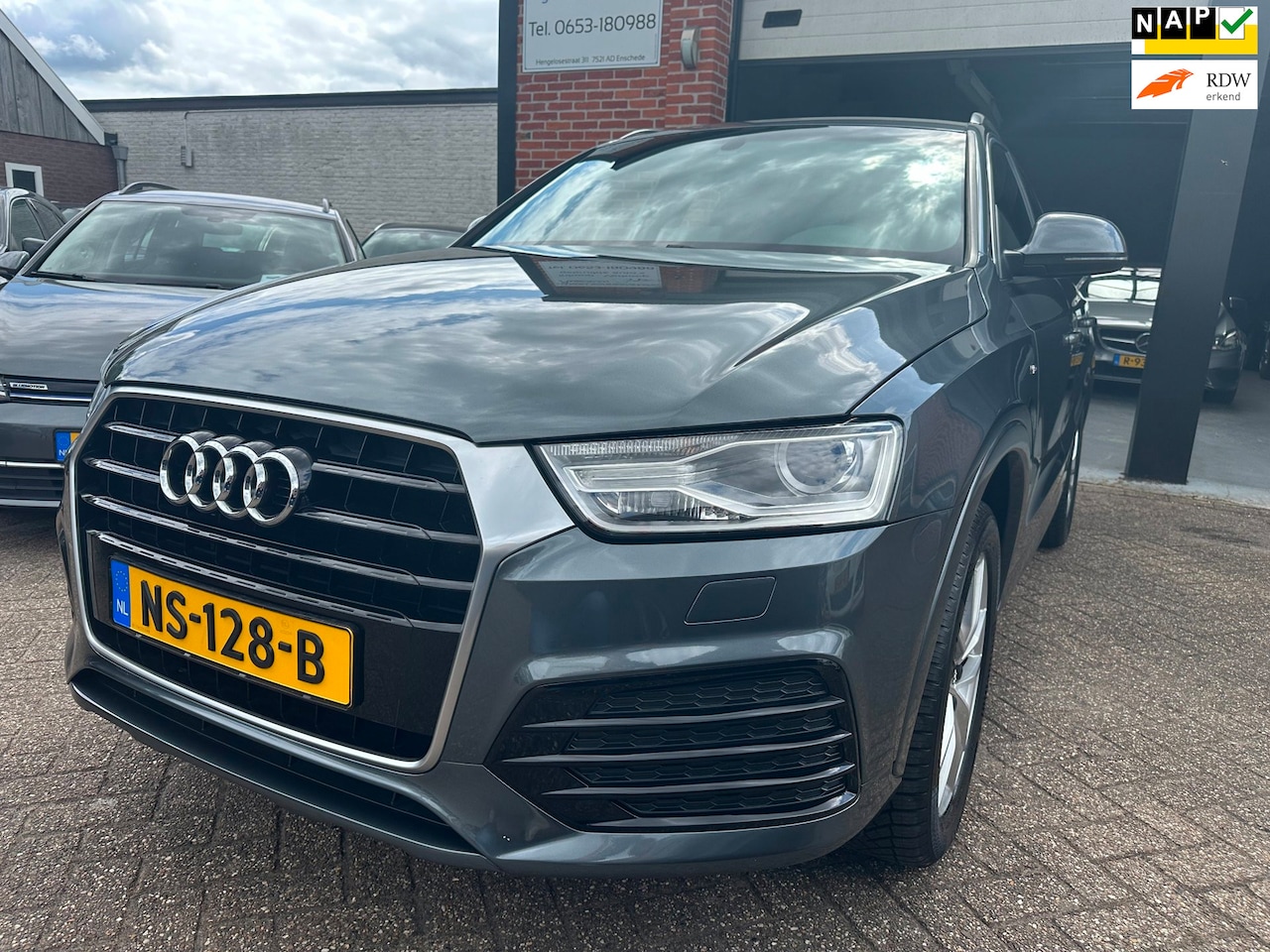 Audi Q3 - 1.4 TFSI CoD Sport Pro Line 2x S line AUTOMAAT-PANORAMADAK-CRUISE-CLIMA-PDC - AutoWereld.nl