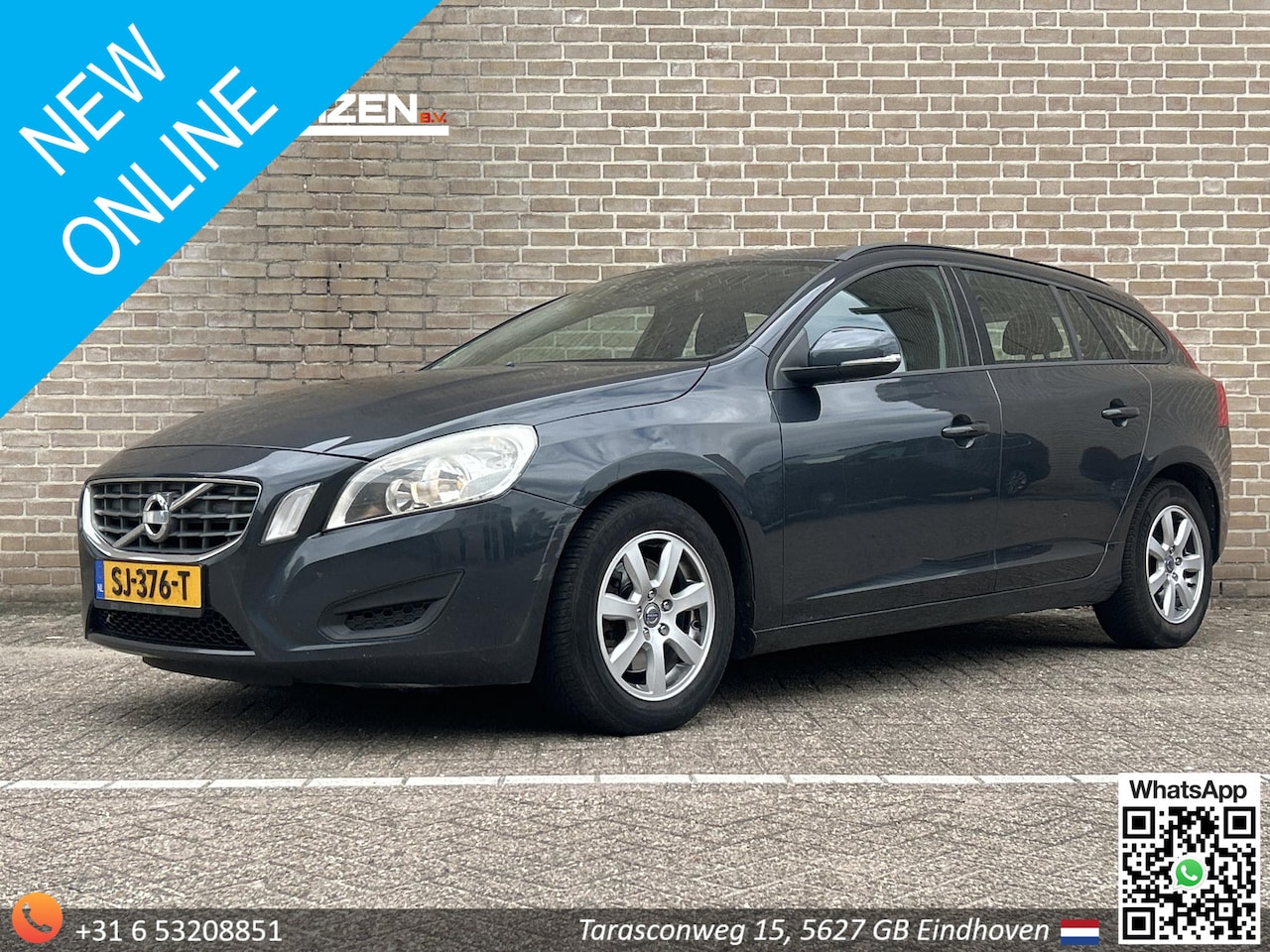 Volvo V60 - 1.6 D2 Kinetic | Climate | Cruise | Navi | PDC | APK 06-2027 | - AutoWereld.nl