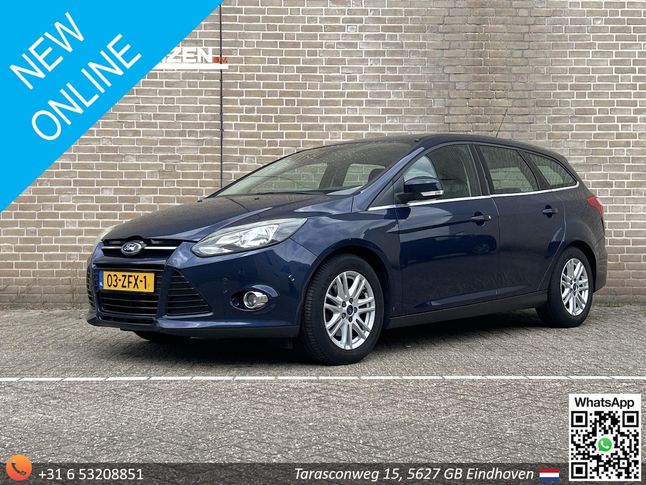 Ford Focus Wagon - 1.6 EcoBoost Lease Titanium | Climate | Cruise | Navi | PDC | - AutoWereld.nl