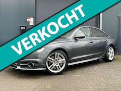 Audi A6 Limousine - 3.0 TDI BiT quattro S-line KEYLESS LUCHTVERING TREKHAAK LEER CAMERA ACC CLIMA BLUETOOTH ZO