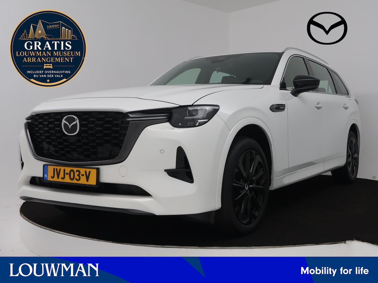 Mazda CX-80 - 2.5 e-SkyActiv PHEV Homura NIEUW | VOORRAADDEAL! | €11.895 korting! Gratis-museum-arrangem - AutoWereld.nl