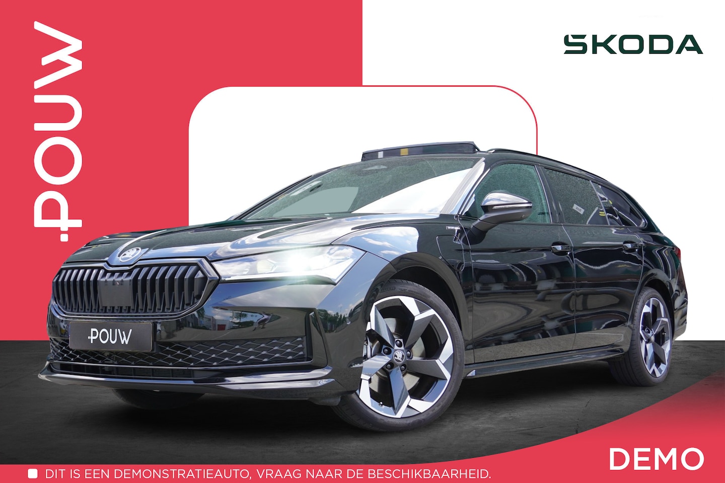 Skoda Superb Combi - 1.5 TSI 204pk PHEV Sportline Business | Panoramadak | Trekhaak | Head-up | Canton Audio - AutoWereld.nl