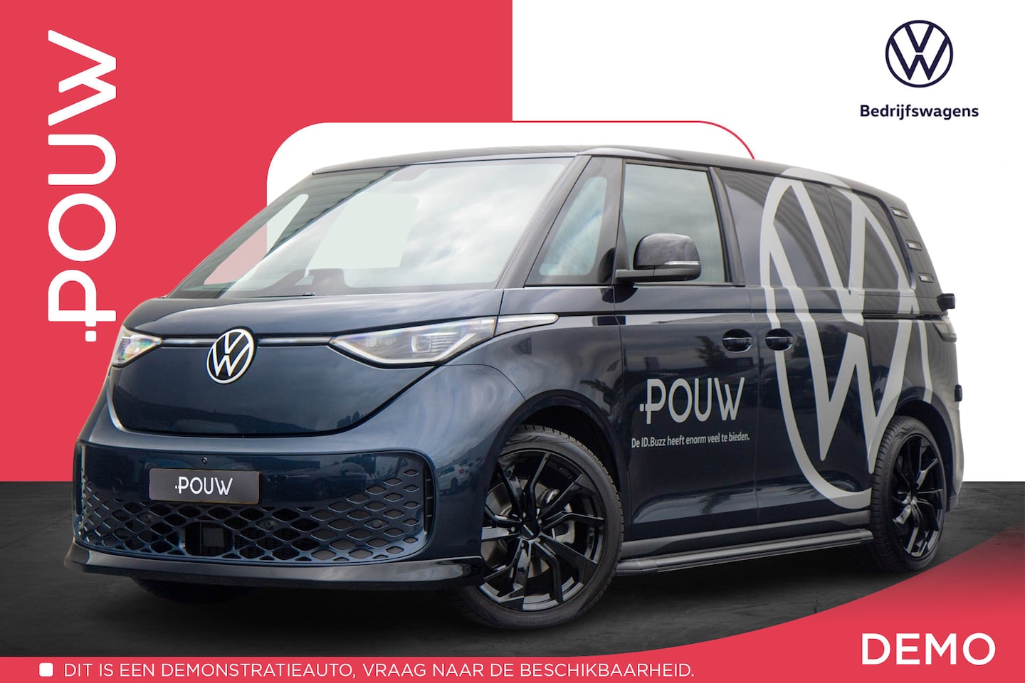 Volkswagen ID. Buzz Cargo - 286pk Anniversary Edition 79 kWh | LMV 20'' | Trekhaak Uitklapbaar - AutoWereld.nl