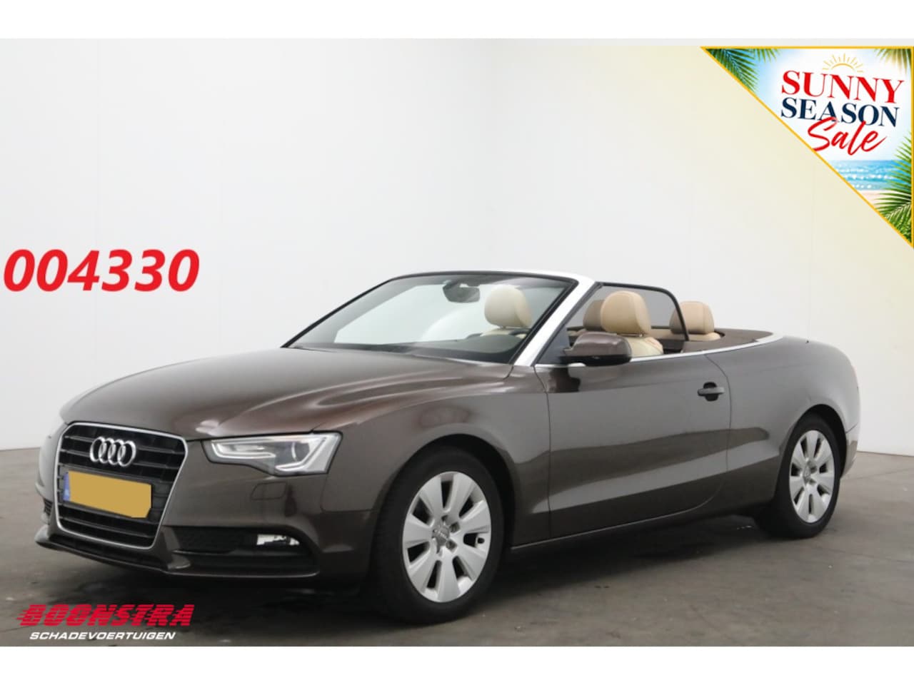 Audi A5 Cabriolet - 2.0 TFSI 210 PK Aut. Pro Line Navi Clima Cruise SHZ PDC APK 2027! - AutoWereld.nl
