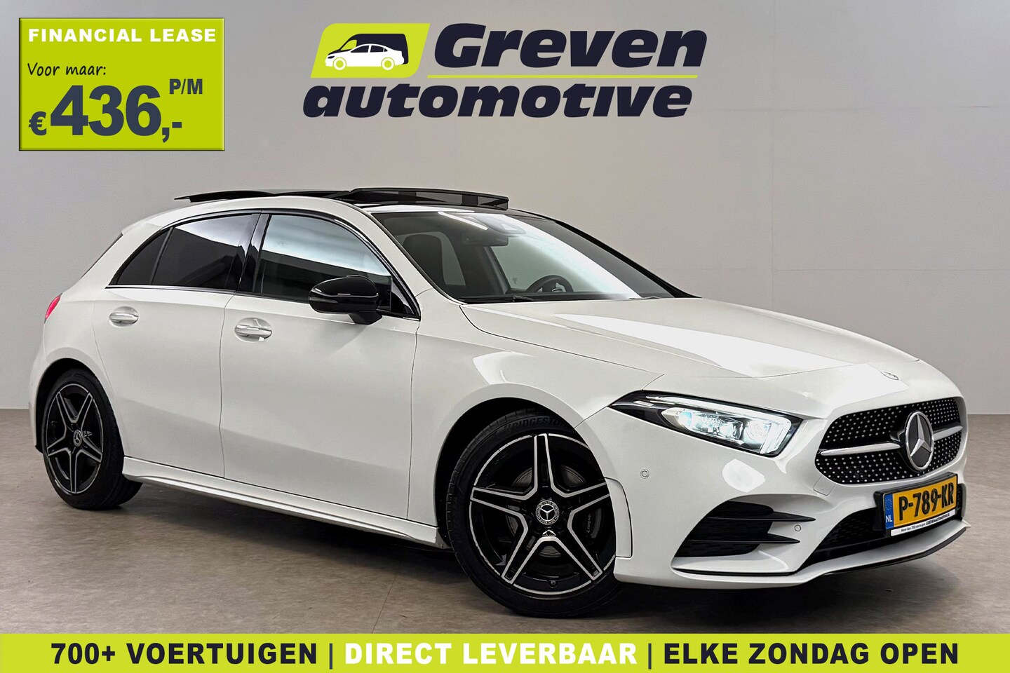 Mercedes-Benz A-klasse - 180 Business Solution AMG | Pano | Camera | Virtual | Sfeer | Carplay | LED | Keyless - AutoWereld.nl