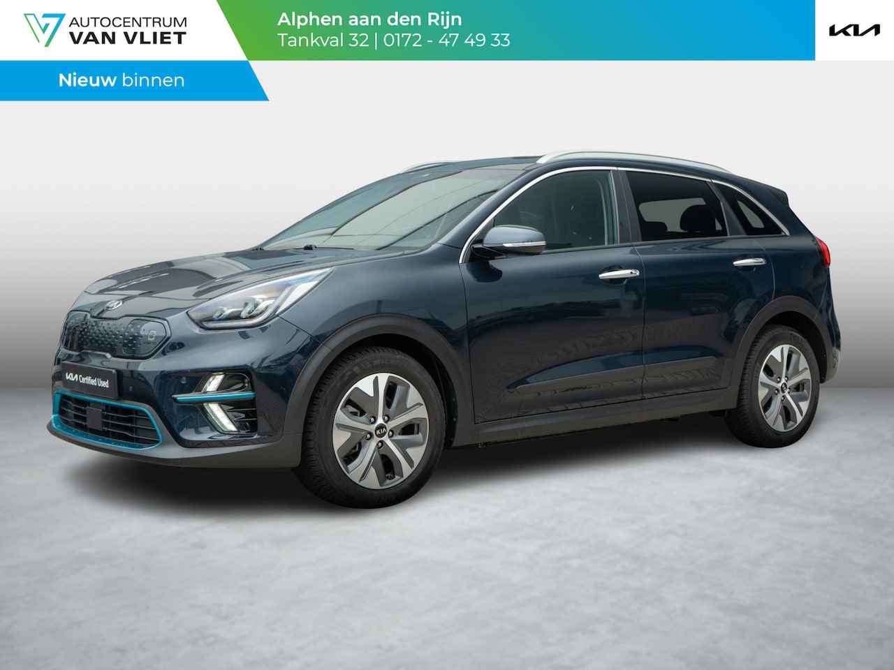 Kia e-Niro - DynamicPlusLine 64 kWh | Schuif-kanteldak | Cruise | Clima | Carplay | Keyless | Stoel-stu - AutoWereld.nl
