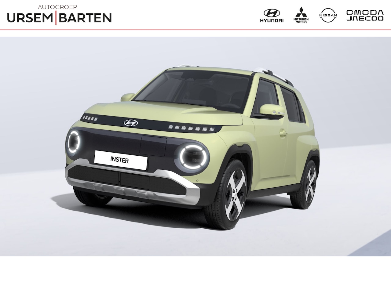 Hyundai Inster - 49kWh Evolve | 17 inch Lichtmetalen velgen | Dakdragers | Verlichting voorzijde, volledig - AutoWereld.nl