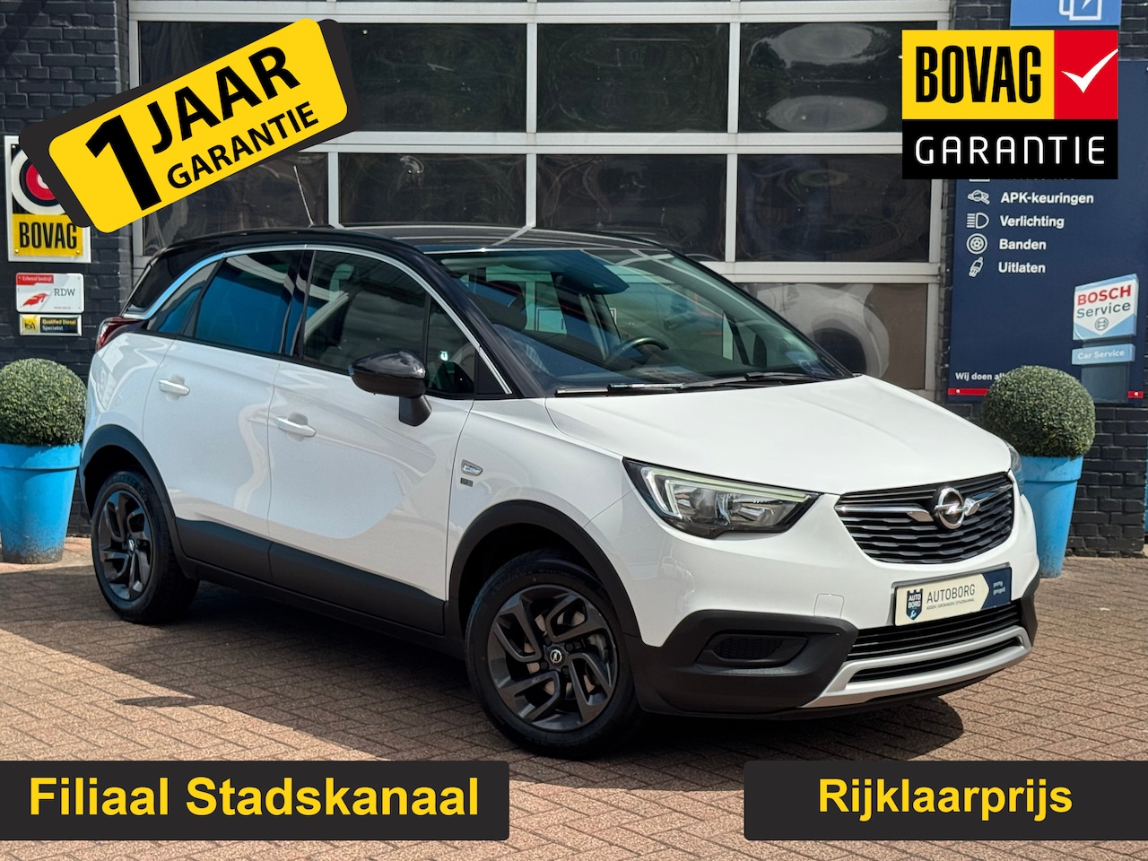 Opel Crossland X - 1.2 Turbo 120 Jaar Edition Gratis Afleverpakket! | - AutoWereld.nl