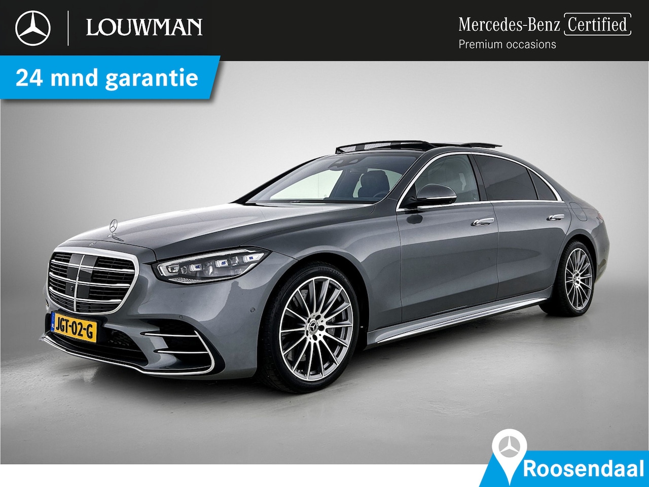 Mercedes-Benz S-klasse - 450 e Lang AMG Line | Org. NL | Panoramadak | Alarm | Executive Rear PLus | Chaffeurspakke - AutoWereld.nl
