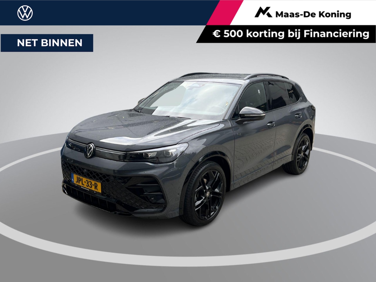 Volkswagen Tiguan - 1.5 eTSI 150pk DSG R-Line Edition · 360 Camera · Apple/Android Car Play · Sfeerverlichting - AutoWereld.nl