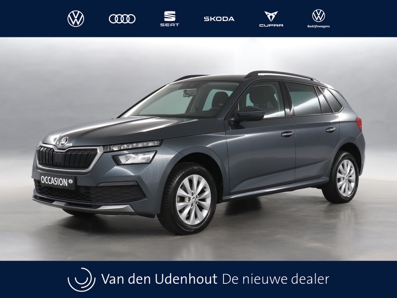 Skoda Kamiq - 1.0 TSI 110pk Ambition DSG / Navigatie via App Connect / Stoelverwarming / Parkeersensoren - AutoWereld.nl
