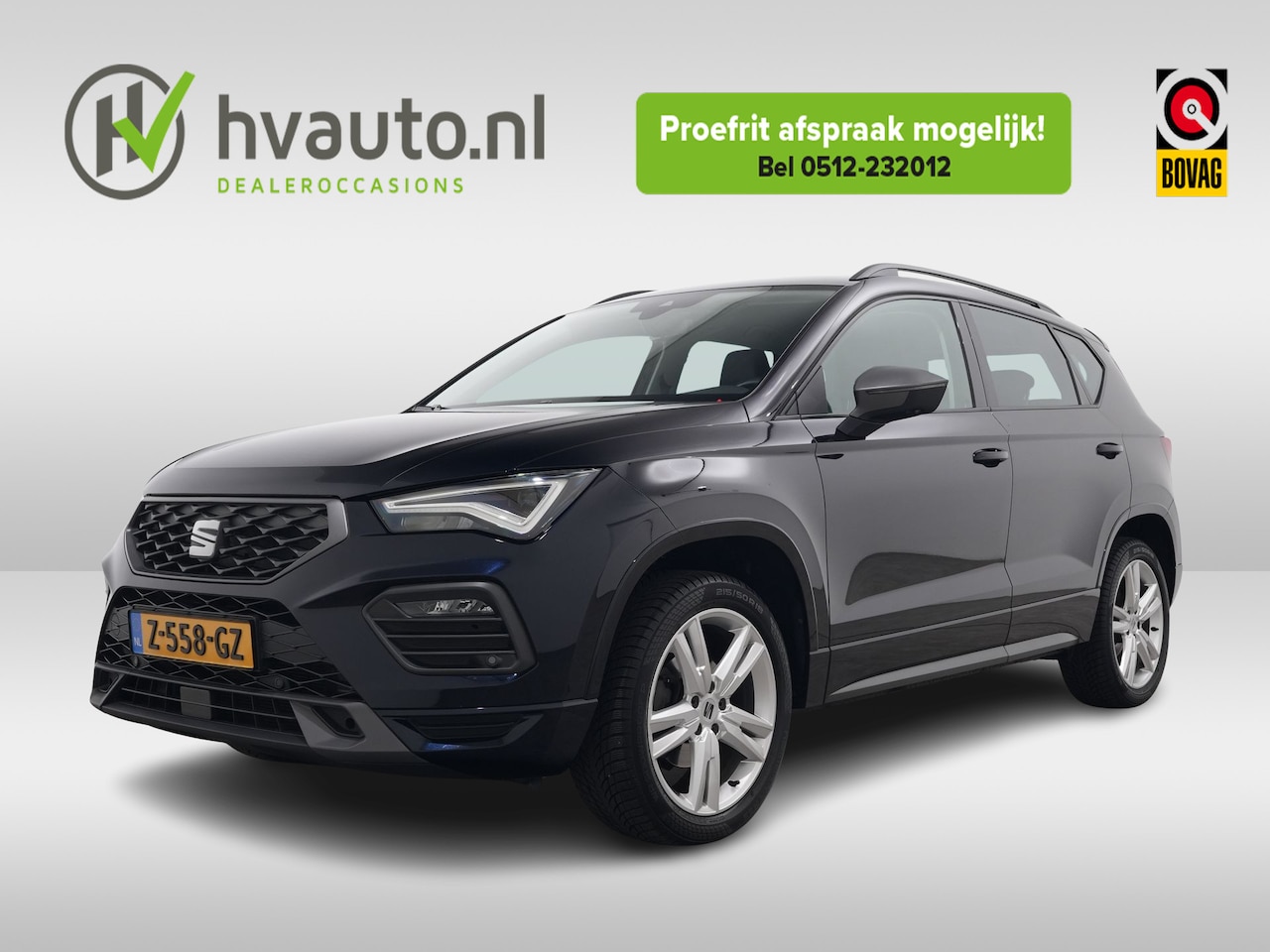 SEAT Ateca - 1.5 TSI 150 PK FR DSG7 | Trekhaak | Camera | BEATS audio - AutoWereld.nl