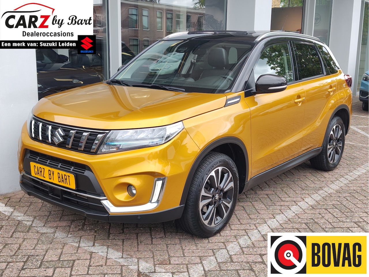 Suzuki Vitara - 1.4 BOOSTERJET STYLE SMART HYBRID Open dak | Alcantara | Keyless | Parkeersensoren V+A - AutoWereld.nl